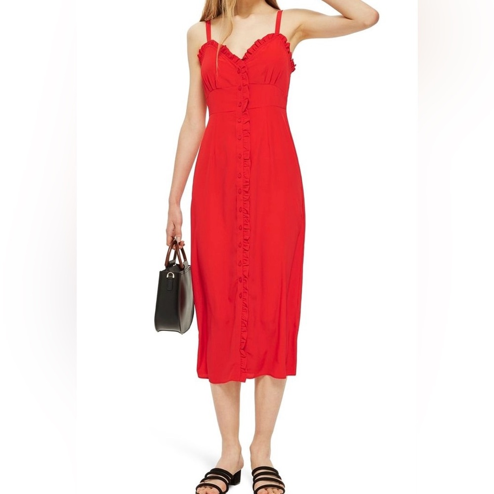 Topshop Midi Dress